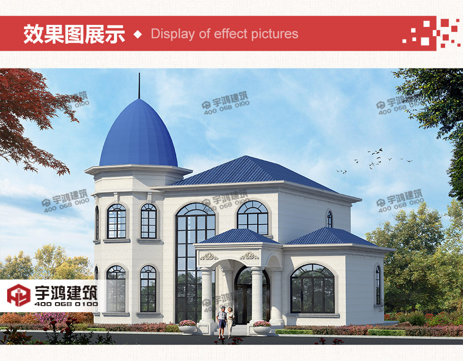 150平米兩層歐式農(nóng)村別墅設(shè)計圖紙及效果圖
